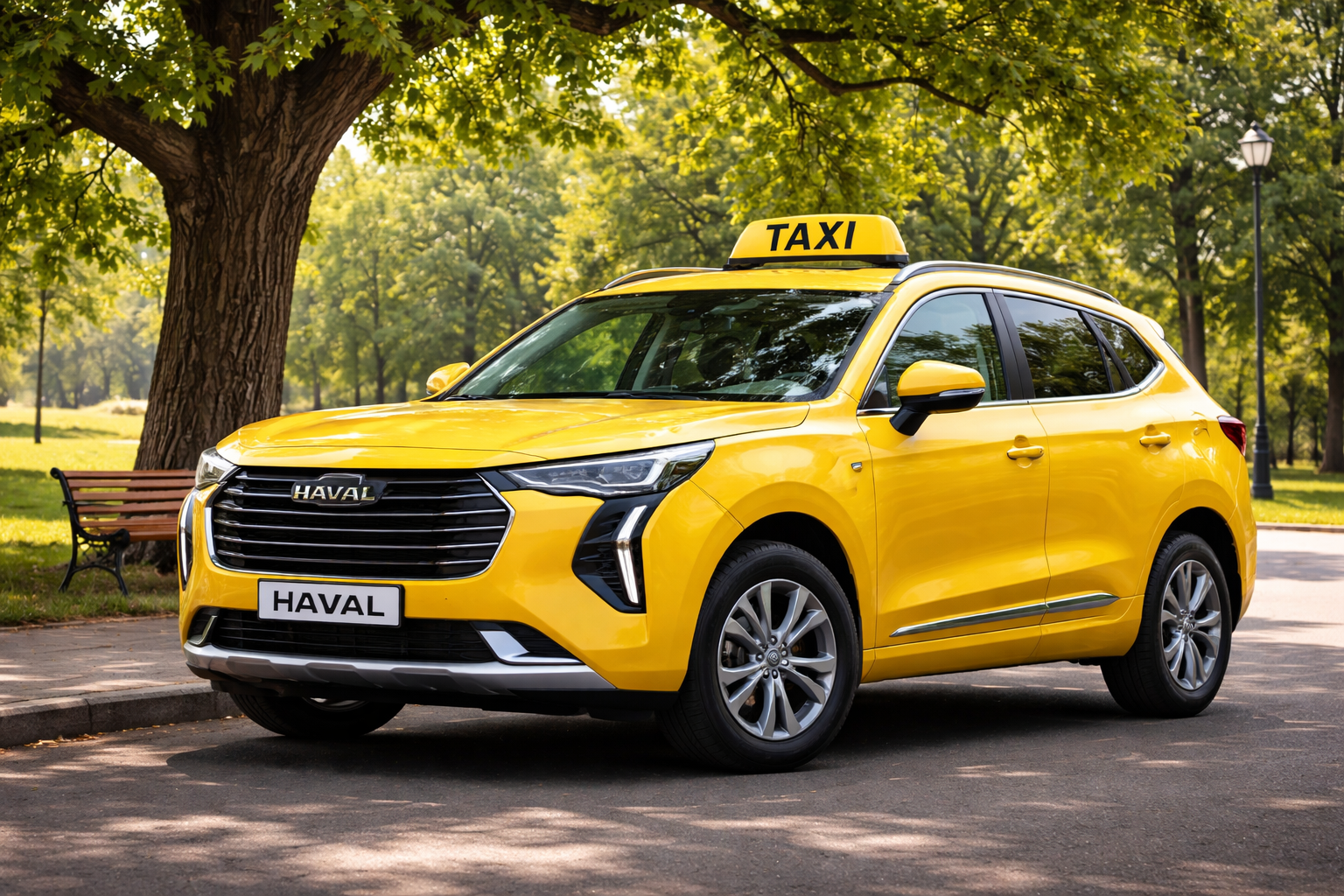 Haval Jolion для работы в комфорт-классе такси