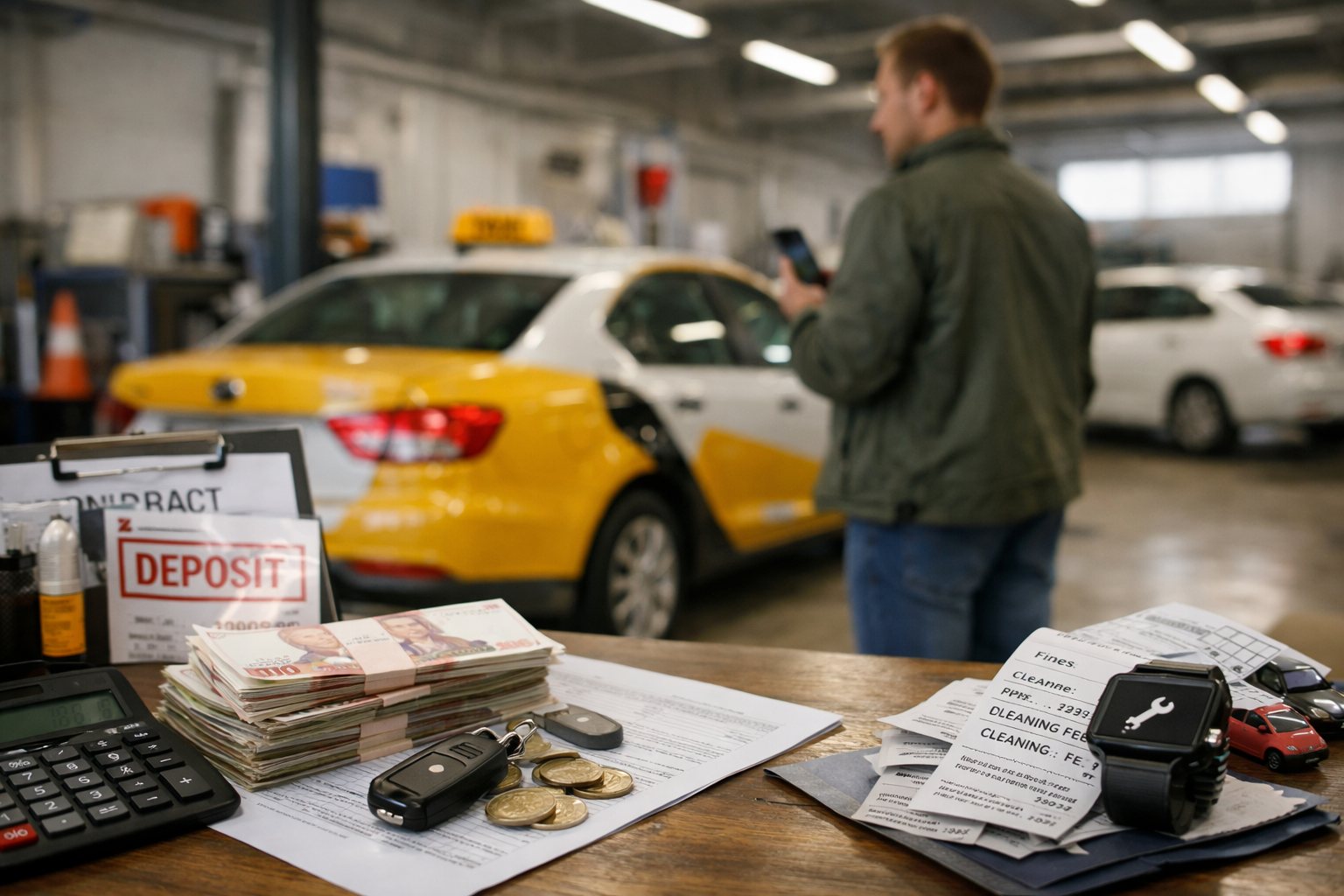 Яндекс Гараж и таксопарк