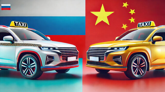 Таксопарки перейдут на автомобили из России и Китая