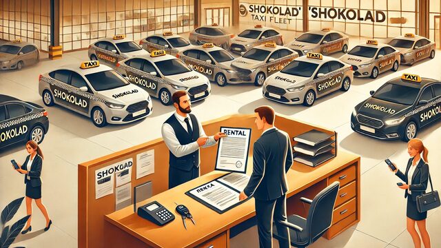 Преимущества работы водителем такси через таксопарк