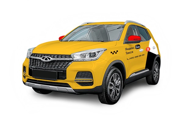Chery Tiggo 4 2022 автомат для работы в такси шоколад